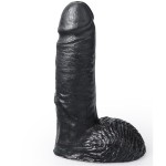 HUNG SYSTEM - DILDO W KOLORZE CZARNYM MARCEL 17 CM